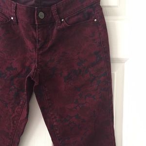 Ann Taylor Floral Jeans!