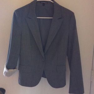 Express Grey Blazer