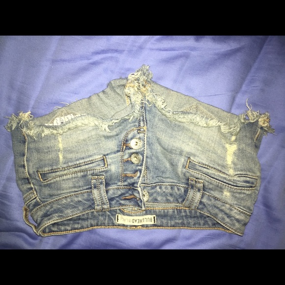 Pacsun short shorts buttons cute