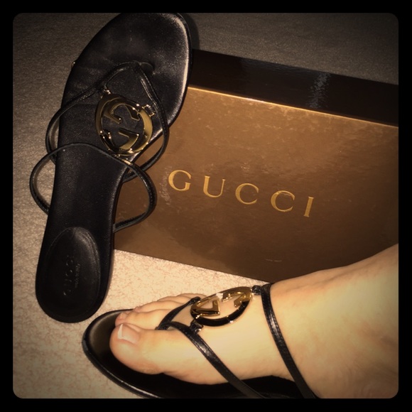 Gucci flip-flops