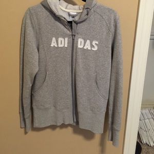 Adidas zip up hoodie!