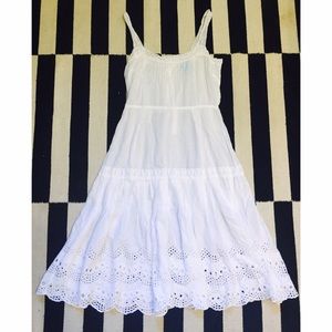 Kimchi & Blue White Eyelet Dress