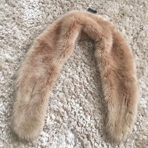 Zara faux fur wrap