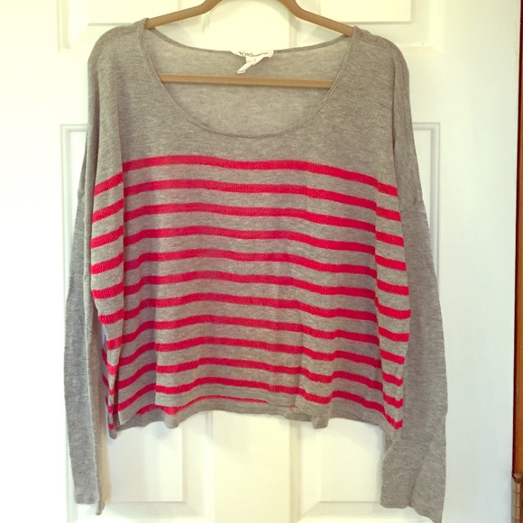 Stripped BCBG knit top