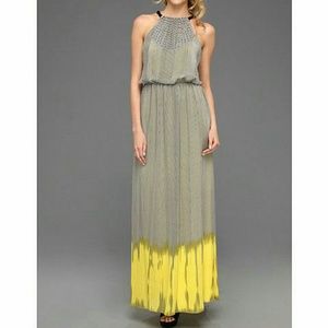 Vince Camuto Halter Maxi Dress