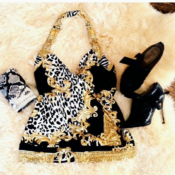 Cache blouse, beautifully Leppard