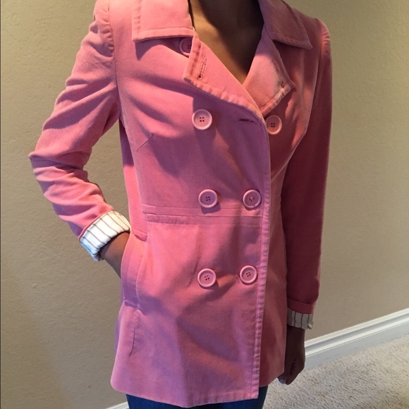 Stylish Pea Coat - Soft Velvety and lightweight