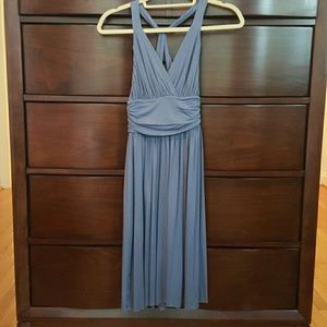 Gorgeous Steel Blue Rachel Pally Dress EUC