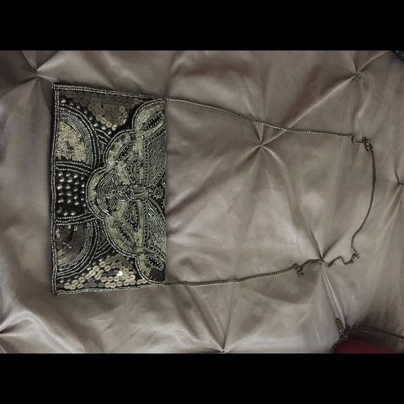Hand beaded bag
