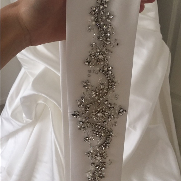 Wedding Dress (never worn) Size 0 - Picture 4 of 4