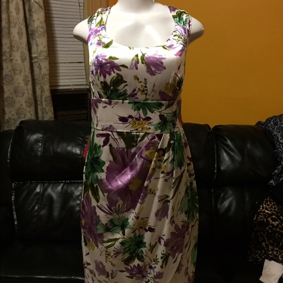 Dresses & Skirts - Silky dress, multi colored