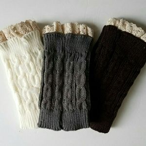 *Short Ankle / Arm Cuff Warmers