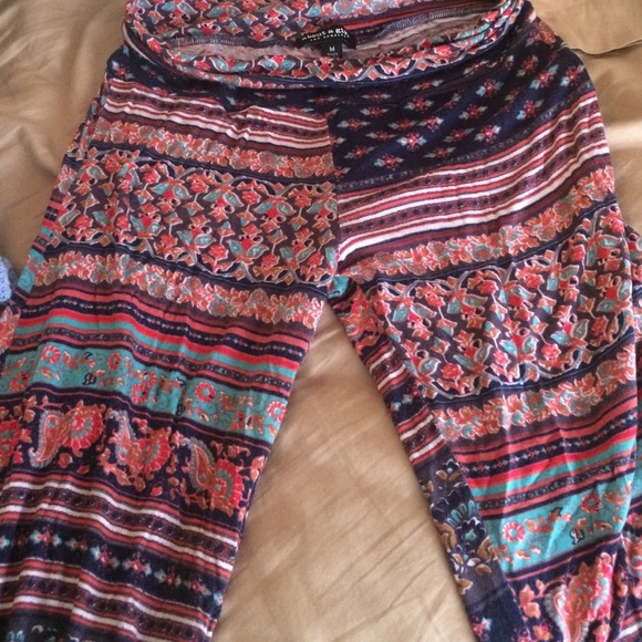 About a girl Bell Buttom pants.