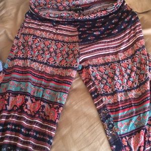 About a girl Bell Buttom pants.