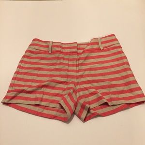 NWT LOFT Riviera Striped Shorts