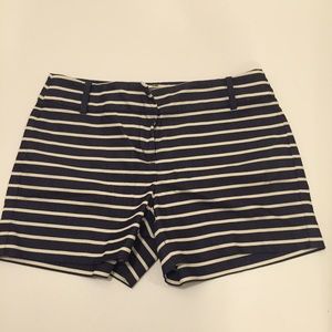 NWOT LOFT Striped Shorts
