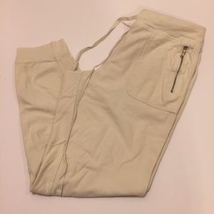 Lou & Grey Ivory Joggers