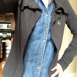 Eddie Bauer Navy Cardigan
