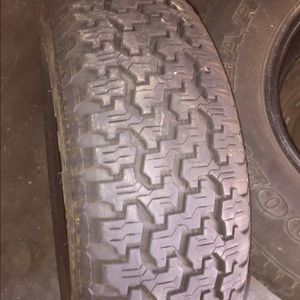 Two 15s tires for sale 50$ each