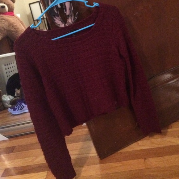 Crop sweater !