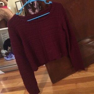 Crop sweater !