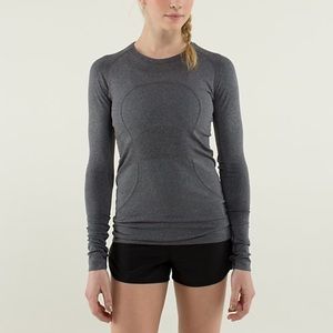 Lululemon swift tech grey long sleeve
