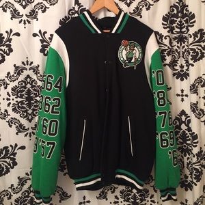 🚫SOLD ON MERC🚫 Boston Celtics Varsity Jacket