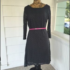 Gray Lace Dress