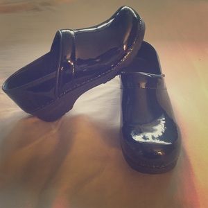 Black Nursing Clogs