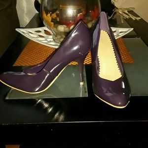 Purple Forever 21 3.5 inch heels