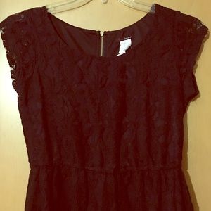 Black lace dress from Marshalls