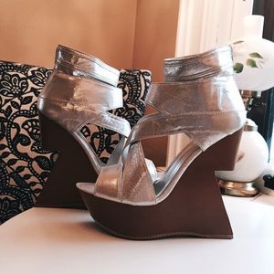 Metallic Heels