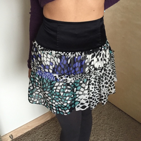 Multi colored skirt