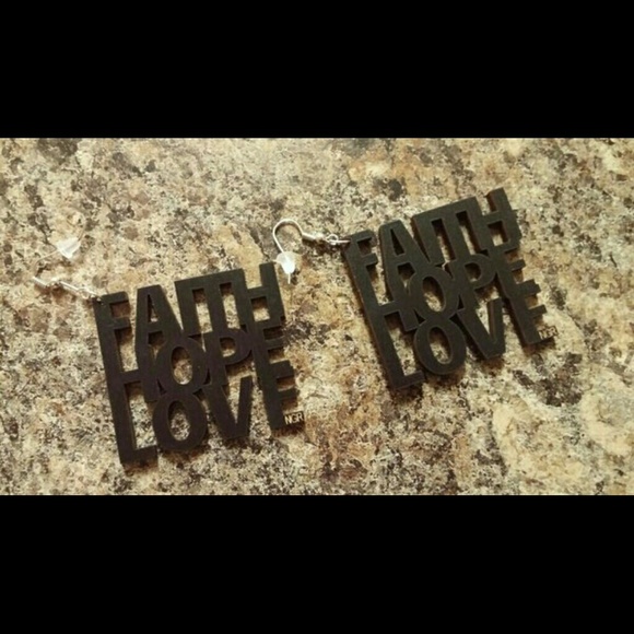 Faith Hope Love Earrings