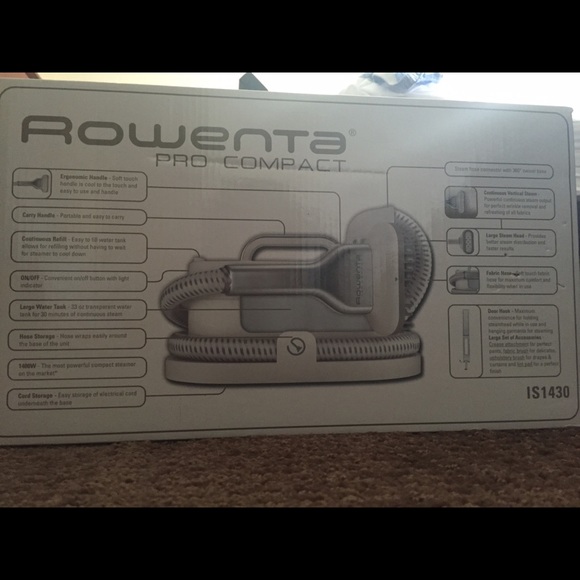 Rowenta pro-compact steamer