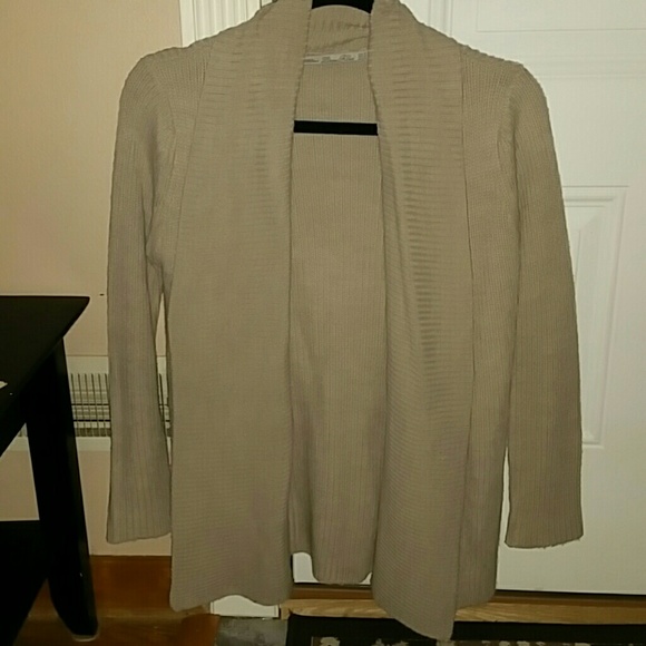 Zara Knit open panel sweater