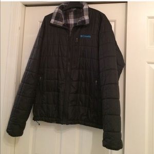 Men's reversible Columbia jacket