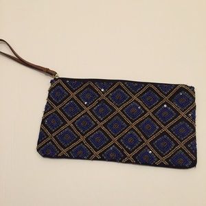 LOFT Beaded Wristlet