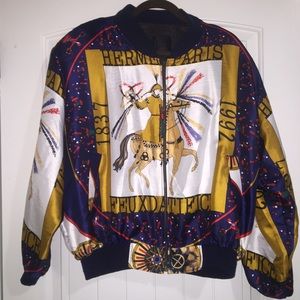 hermes bomber jacket