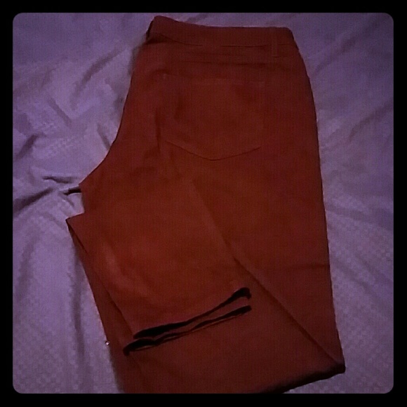 Burgundy Pants from Forever21