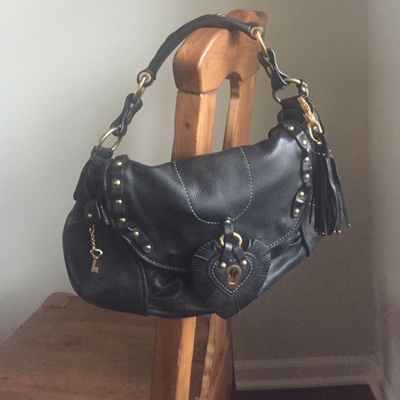 Juicy Couture genuine leather shoulder/hand bag