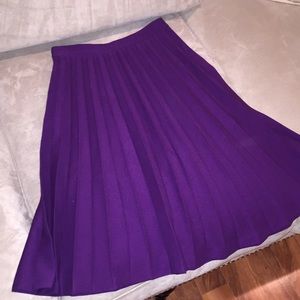 Kate spade accordion pleated skirt
