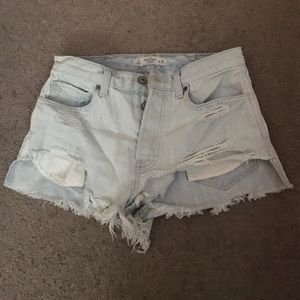 high waisted shorts