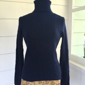 Navy Blue Turtleneck