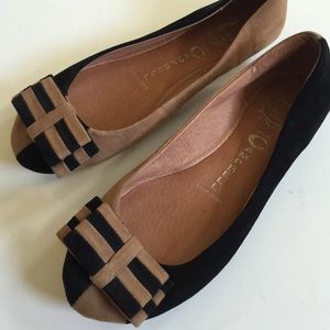 Jeffrey Campbell suede flats size 7.5