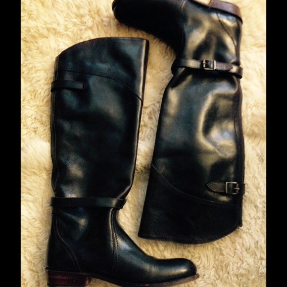 Make offers! FRYE Dorado Riding Boots Dark Brown 7 - Picture 4 of 4