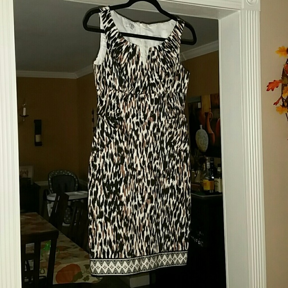 Leopard print dress