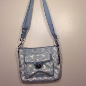 Coach over the shoulder purse nwot