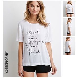 French Script T-Shirt