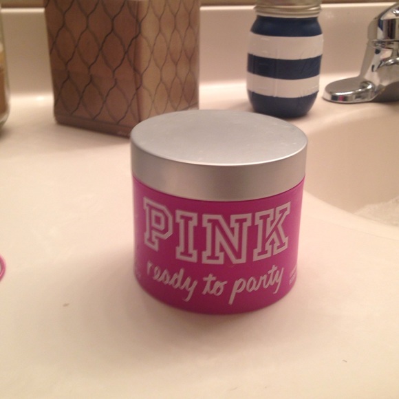Pink luminous body butter. Ready to party.
